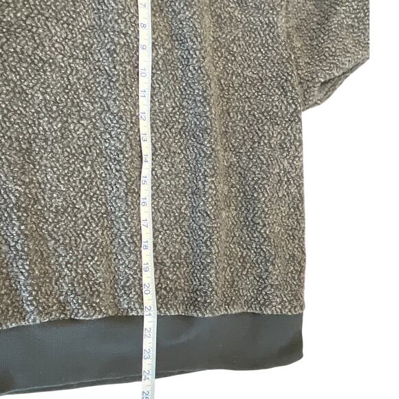 Patagonia Recycled Wool Gray Quarter Zip Fleece Men's Size S Woolyester Gorpcore - Picture 8 of 8